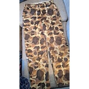 Vintage‎ Cabela’s Frogskin Camo Waterproof Goretex Hunting Pants Men’s 32x29